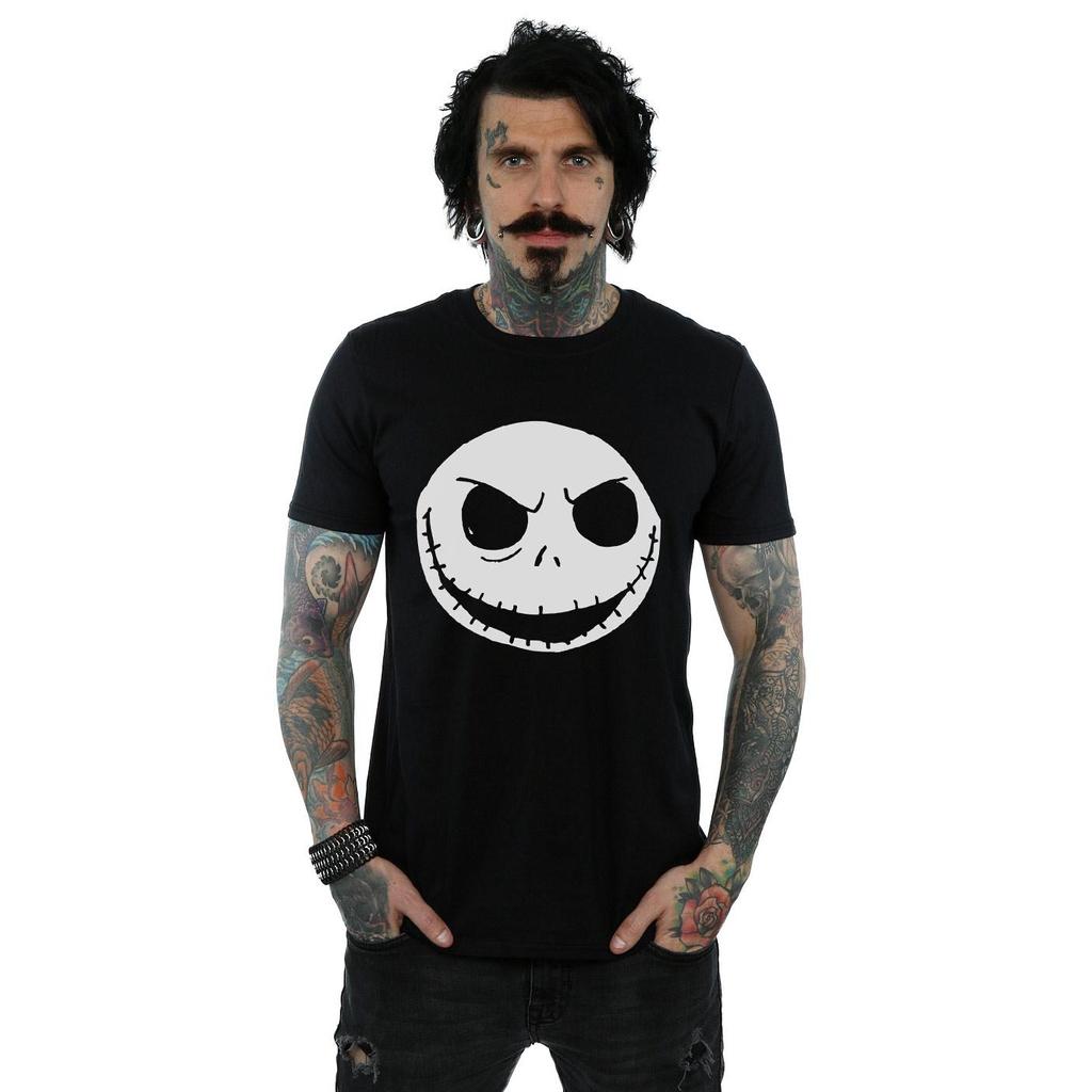 Nightmare Before Christmas Mens Jack Skellington Cotton T-Shirt
