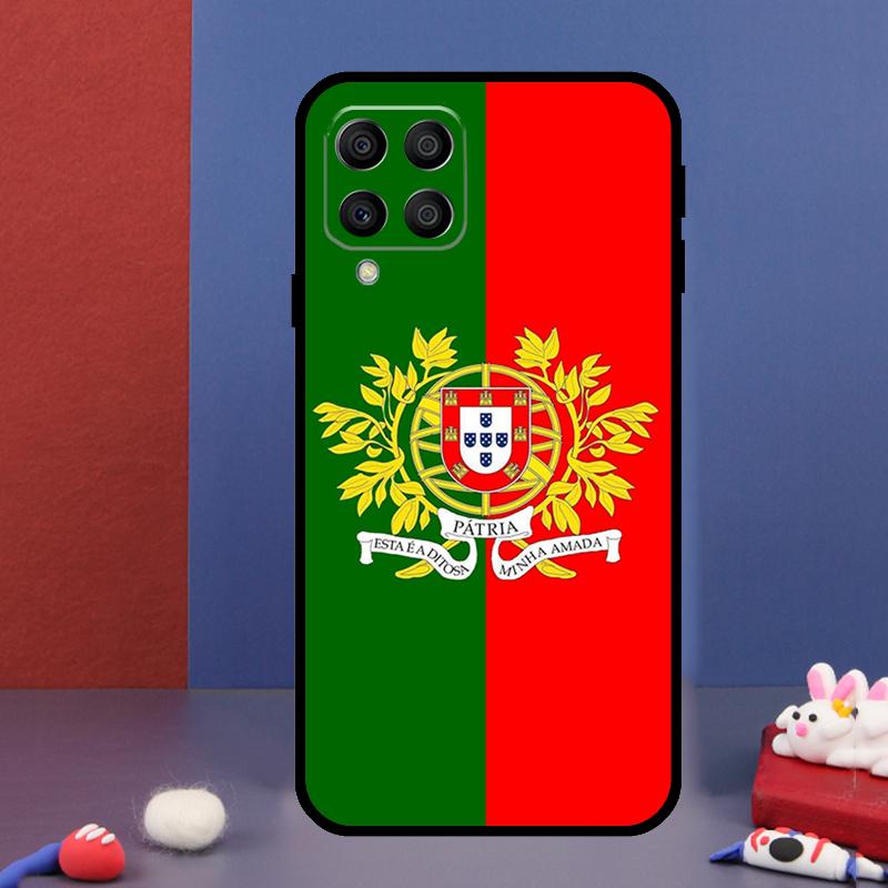 Portugal Flag For Samsung Galaxy M31 M51 M33 M13 M23 M53 M15 M55 M14 M34 M54 M20 M30s M32 M52 Phone Case