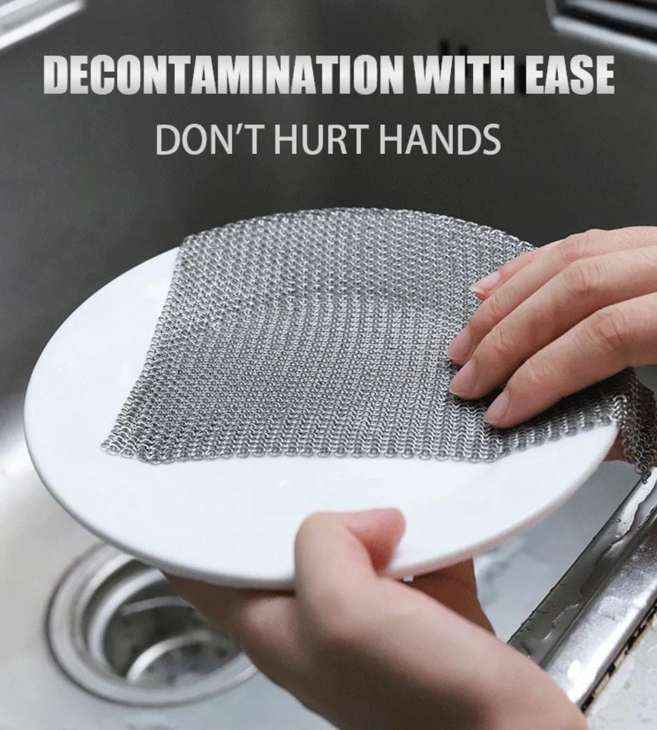 3 размера 316 Очиститель для чугуна Кухонные принадлежности для чистки кастрюль, сковородок, нержавеющей стали Моющие средства Инструменты для чистки микроволновых печей Товары для дома