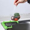 Fine Mesh Net Corner Triangle Tri-Holder Filter Leftovers Sink Strainer Bag Garbage Storage Rack