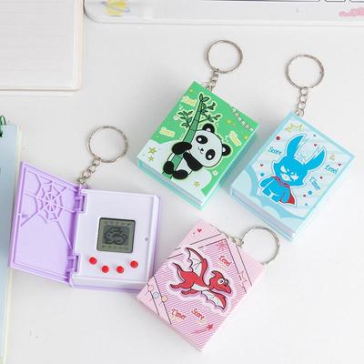 Портативная цифровая игровая консоль для домашних животных, брелок