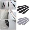 Car Door Anti-Collision Strip Door Edge Guards Anti-Rub Protector Trim Carbon Fiber Texture Car Door Corner Bumper Pads
