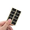 GLC GLB 10Pcs Car Styling 3D Emblem Epoxy Decoration Sticker For Mercedes Benz AMG GLC W205 W203 W206 W220 W211 W212 W201 W210