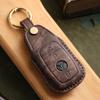Индивидуализированный чехол для ключа подходит для нового Mercedes-Benz E300L, кожаный, чисто ручной работы, защитная пряжка для ключа автомобиля