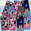 Чехол для телефона для iPhone 17 16 15 Xiaomi Poco F8 F7 X7 X6 M8 C85 C75 C71 Redmi Note 14 13 12 11 Pro Max A3 A4 14C 13C 15C Аниме Микки Маус Минни Обложка