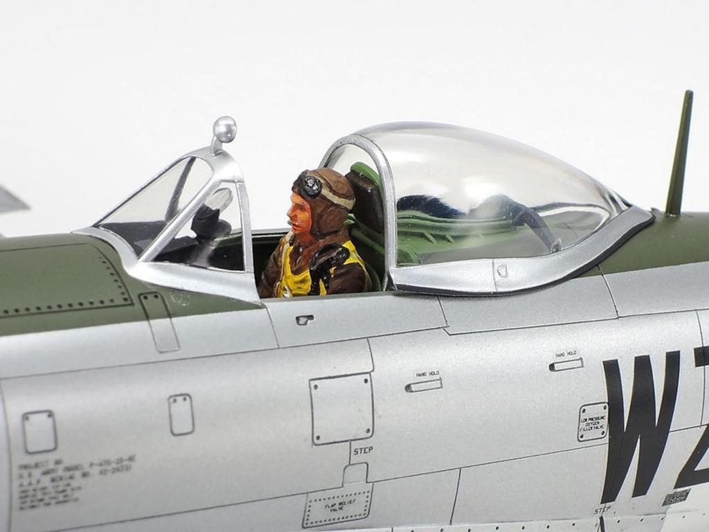 Tamiya Пластиковая модель US Army Republic Thunderbolt Bubble Top серии Masterpiece 61090 1/48 № 90 P-47D