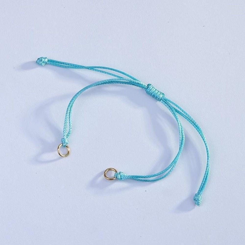 10Pcs DIY Craft Friendship Bracelet Multi-color Waxed Bracelet Jewelry Making