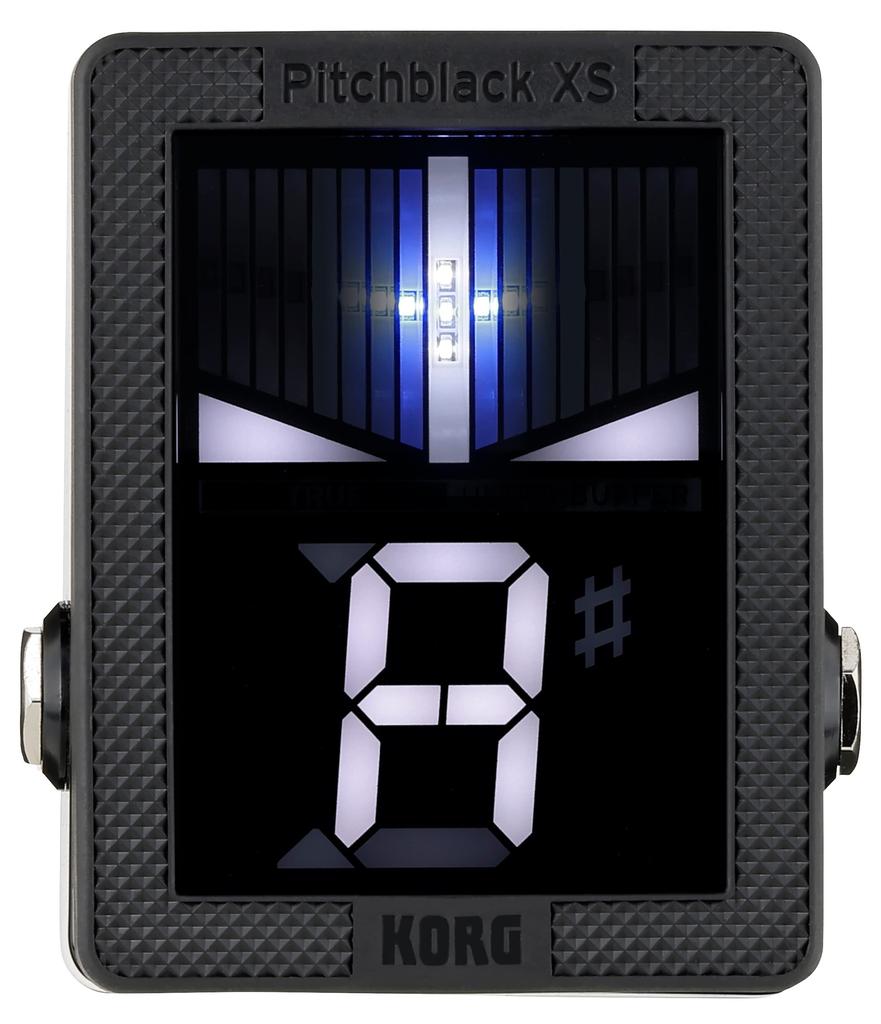 KORG Pedal Tuner Pitchblack XS Large Display Cent High Precision ULTRA BUFFER True Bypass Strobe Tuning Guitar/Bass ±0.1 PB-XS