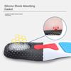 Sports Insole Men and Women Sweat-Absorbing Breathable Thickening Shock Absorbing Air Cushion Basketball Super Soft Bottom Silicone