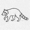 Desenho Para Colorir Do Guaxinim Raccoon Whiskers Iron On Heat Transfer Printing Vinyl Patches Sticker for Clothes DIY Appliques Washable Patches
