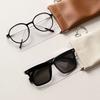 PU Leather Glasses Protective Case Dustproof Eyewear Pouch Portable Glasses Storage Bag  Travel Use