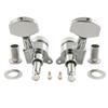 Musiclily Pro Guitar Locking Tuners for Electric and Acoustic Chrome 3-on-3 Guitars,