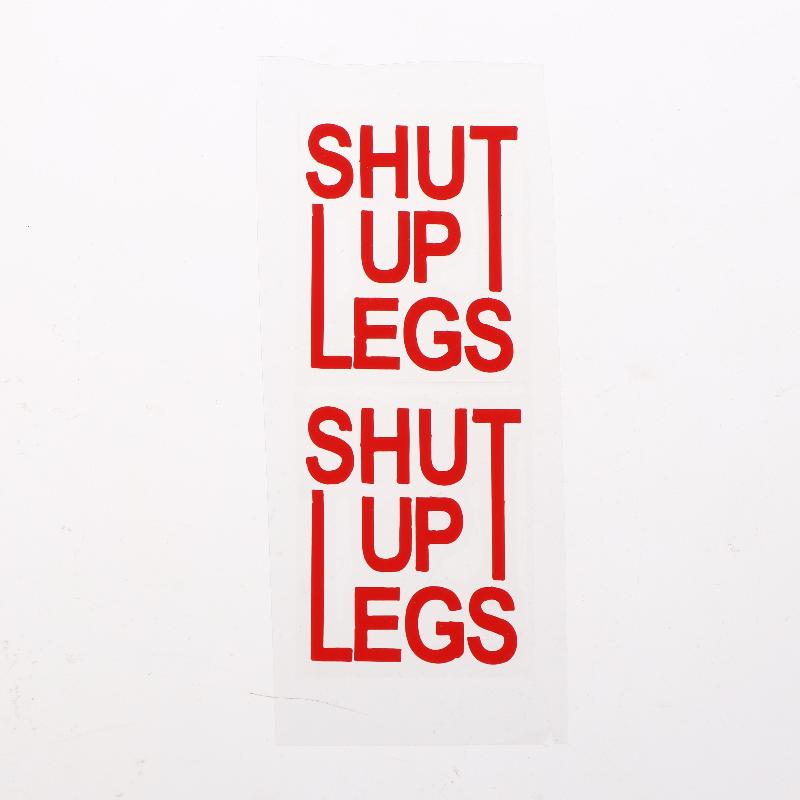2 шт. Наклейки на верхнюю трубу рамы велосипеда Заткнитесь, ноги Велосипедная наклейка Водонепроницаемая виниловая наклейка Украшение Для аксессуаров для горного велосипеда