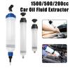 Suction Vacuum Fuel Transfer Filling Syringe Car Oil Fluid Extractor Manual 200cc 500cc 1500cc Brake Liquid Car Supplies