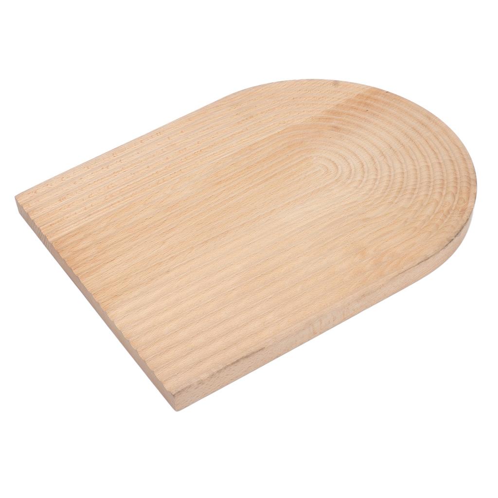 Wooden Bread Tray Natural Safe Multifunction Bread Dessert Tray for Home KitchenOval