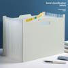 Portable Multi-Layer Accordion Folder: Large Capacity Student File and Test Paper Organizer
