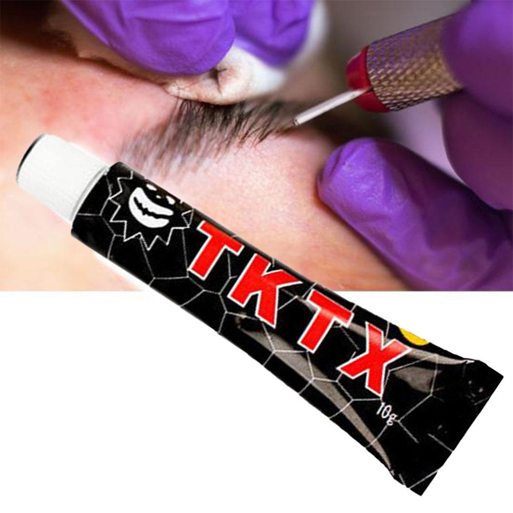 10 г анестетик для татуировки, быстрое онемение кожи, TKTX40%, черный крем, полупостоянный