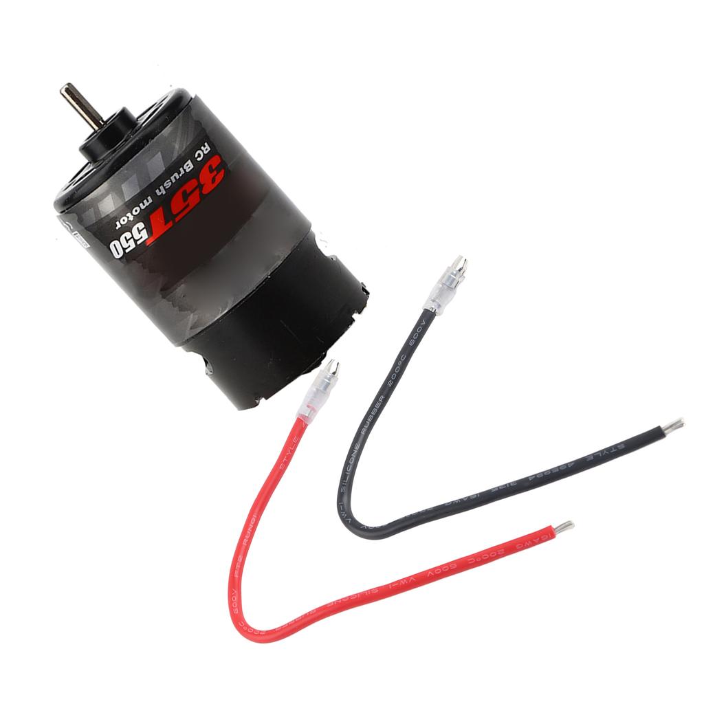 550 щеточный двигатель с низким уровнем шума, подходит для 4 радиоуправляемых автомобилей модели 35T