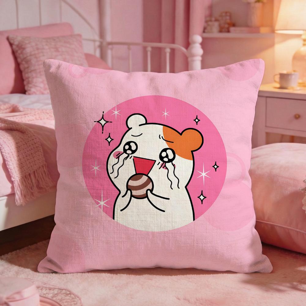 Oruchuban Ebichu Cushion Cover Premium Comfort Reversible Pillow Cove Two In One Design For Any Room Car Interior
