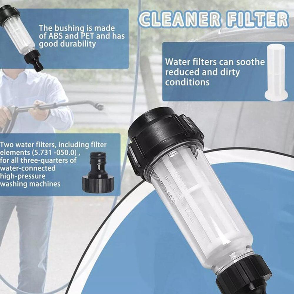 Фильтр для впуска садового шланга Встроенная мойка высокого давления для мойки стиральной машины Осадок~