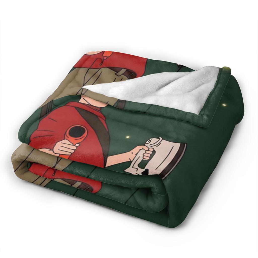 Home Alone Merry Christmas Blanket Super Warm Novelty Plush Throw Blanket For Couch Bed Camping Flannel Bedspread Bed Cover