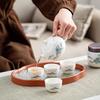 Yi Pan Jin Ting Landscape Portable Tea Set