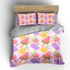 Summer Sweet Treats Trio Design Exquisite three-piece bedding set gift for kids and adults