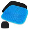 PALTIA Gel Cushion for Extra 46 X 43 Zero High Pressure Honeycomb Includes Two Covers Cars, Large, Cm, U-Shaped, Gravity, Resilience, Breathable,