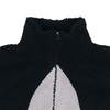 Adidas Спортивная толстая куртка Originals Velvet Stand Collar с контрастным логотипом, черная, унисекс HC0325
