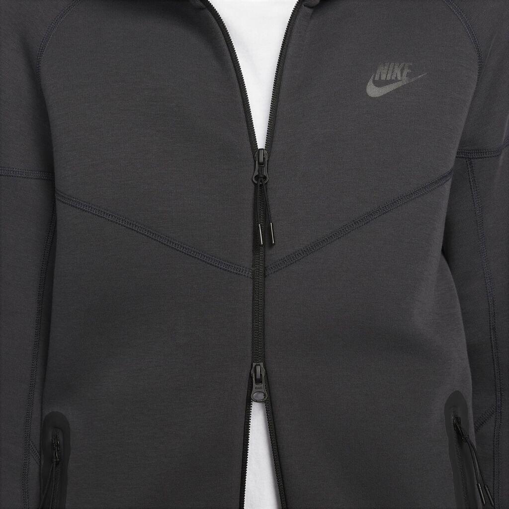 Куртка Nike Tech Fleece Windrunner (FB7921) антрацит/черный