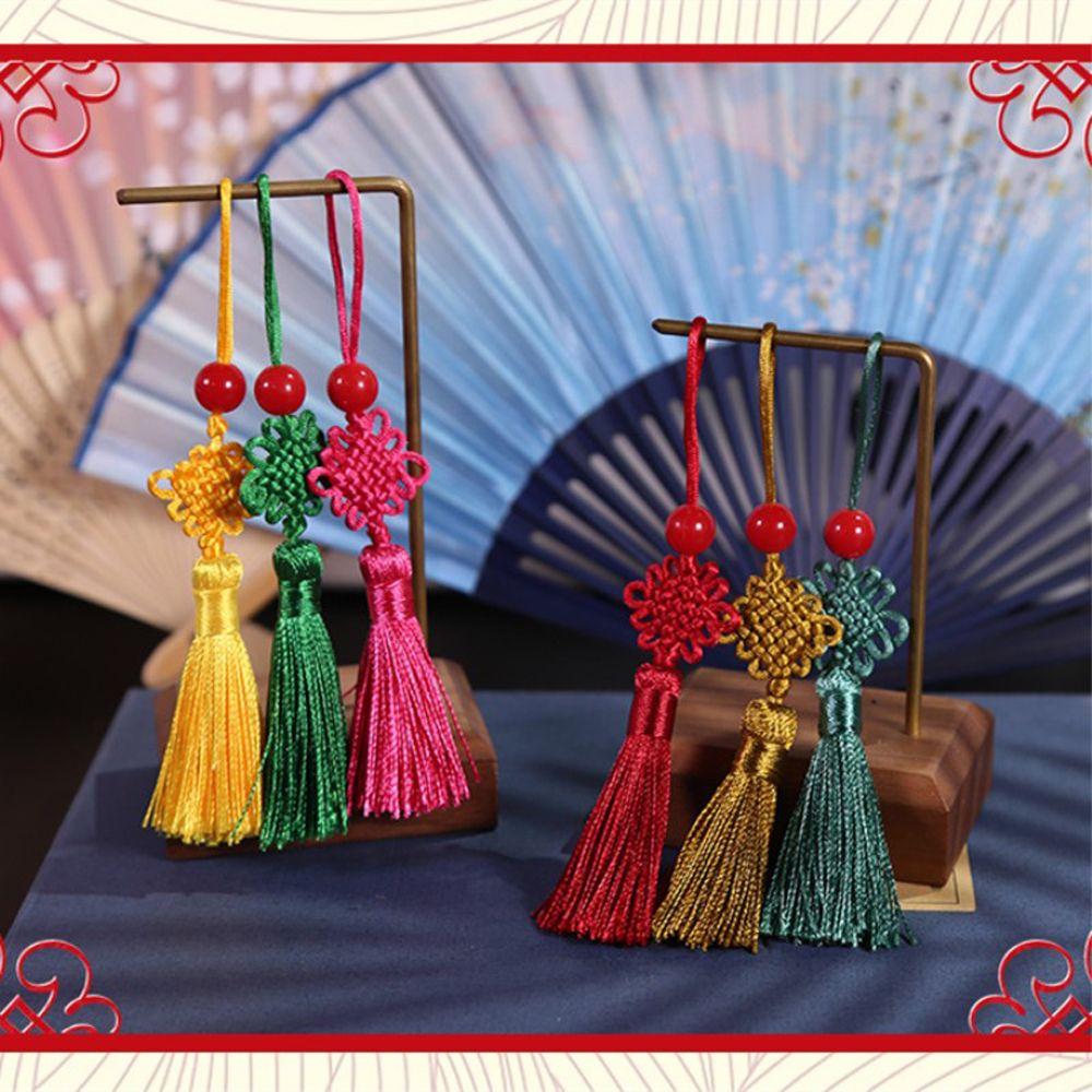 Pendant Curtain Charms Tassel DIY Craft Chinese Knot Silk Tassel Pendant Chinese Knot Pendant