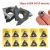 10 шт. 6 мм 16ER AG55 твердосплавные резьбонарезные пластины для токарного станка с ЧПУ