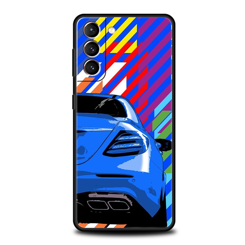 Чехол для телефона JDM Sports Car Lamp Aircraft для Samsung Galaxy S23 S22 S21 S20 FE Ultra 5G S10 S10E S9 S8 Plus 10 20, силиконовый чехол