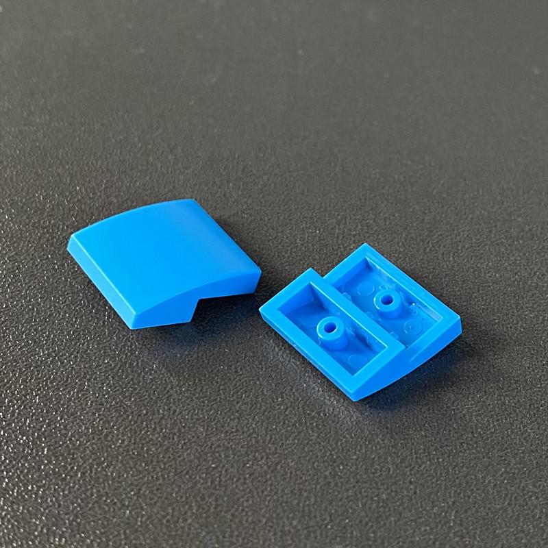 Compatible Building Block Small Particle Building Block Parts Parts 15068 Accessories 2X2X2/3 Smooth Curved Plate