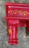 Hand Painted Wooden Chowki | Traditional Indian Pooja Bajot | Colorful Folk Art Decor