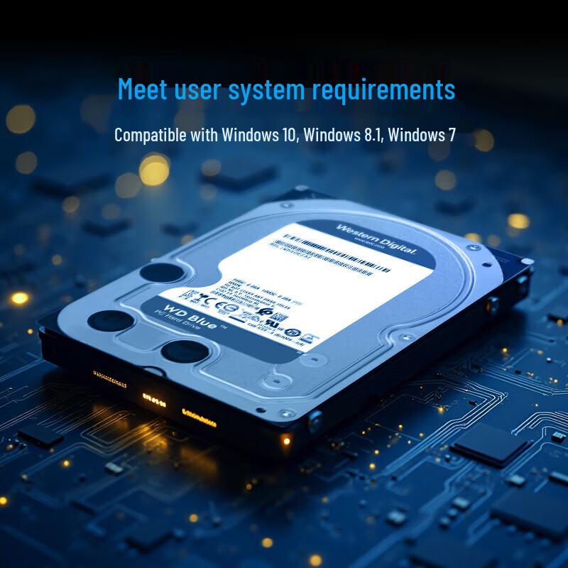 Western Digital Blue 4TB 5400rpm Desktop Hard Drive