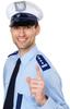 Policeman' Cap with Epaulets for Adults