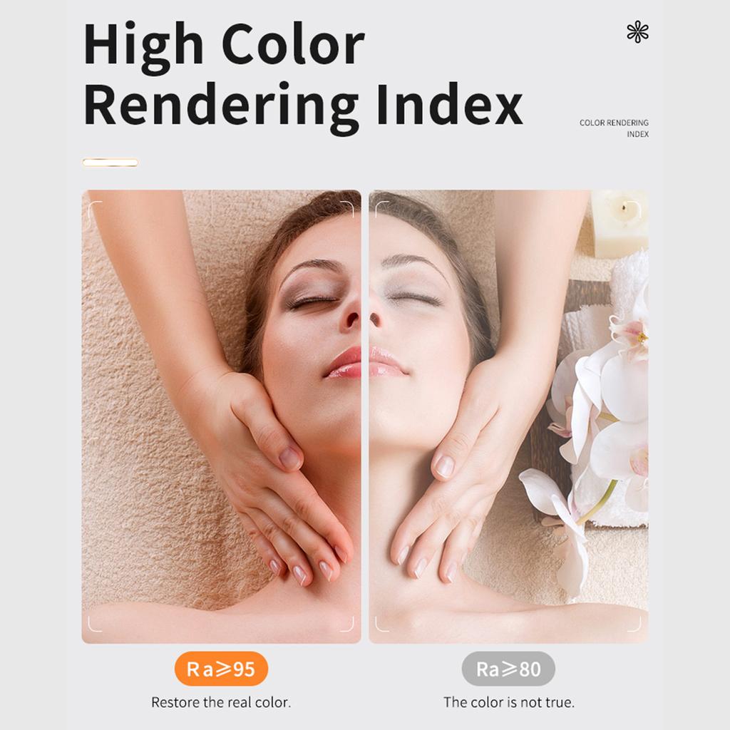 Half-circle Embroidery Curved Half Moon Beauty Salon Eyelash Light Tattoo Nail Eyebrow Lashes