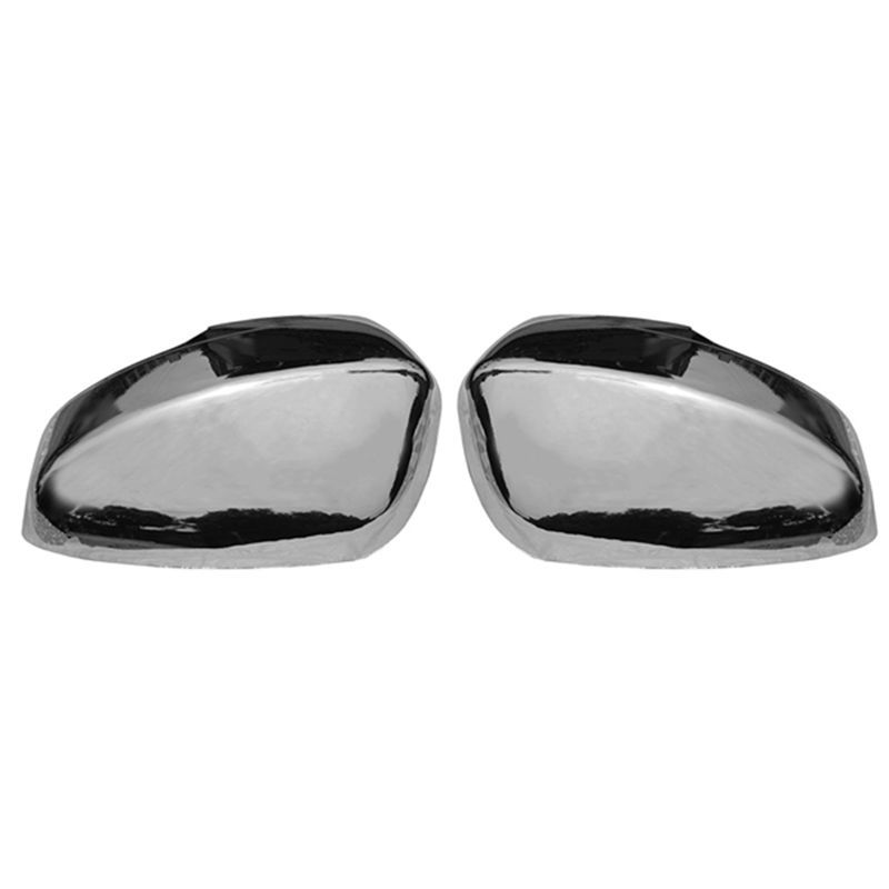 Authentic 1 Pair Chrome Rearview Side Glass Mirror Cover Side Mirror Caps Car Side Mirror Caps For Mitsubishi Xpander 2017 2018