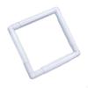 Clip Frame Square Embroidery Hoop Sturdy Easy To Install Cross Stitch Snap for DIY