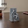 Антиударная Прочная Фигурка Анубиса Сидящего на Троне Статуя Ладонью 3D Печать Тонкая