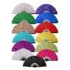 Yousheng Glitter Kung Fu Folding Fan Dance Performance Handheld Fan Portable Lightweight Summer Cooling Fan Decoration Party Accessories