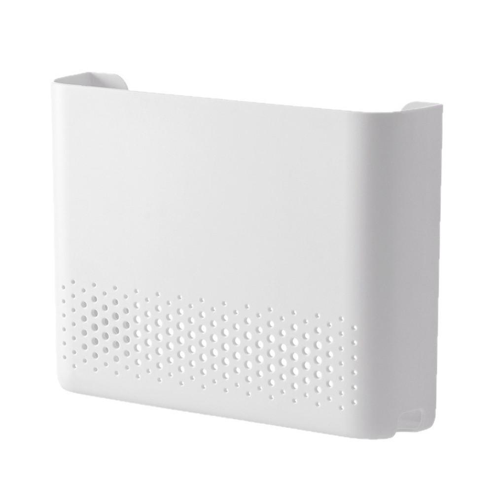Space-Saving WiFi Storage Shelf Wall-Mounted Organizer Shelf Wireless Router Storage Box Household