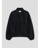 ANGGAE Jacquard Blouson Jacket Black