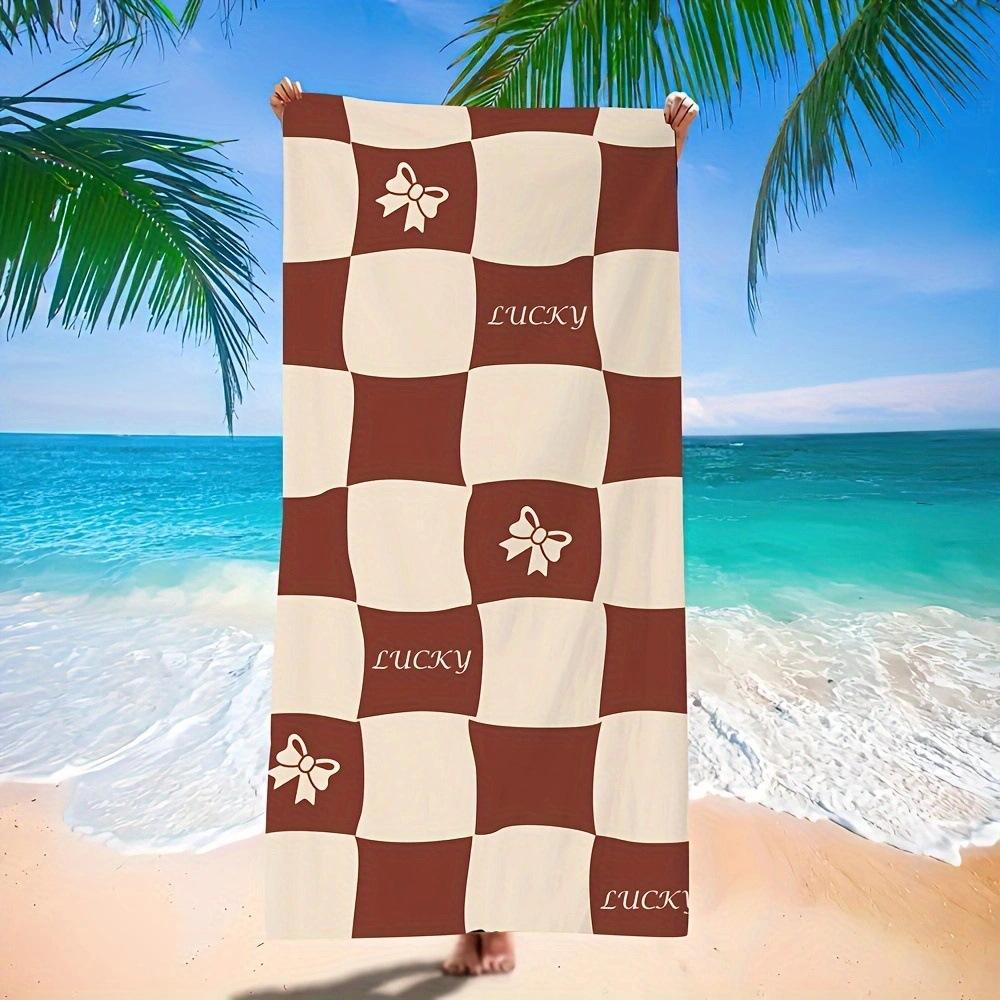 Popular Microfiber Beach Towel Summer Outdoor Quick-Drying Bath Towel Beach Towel Swimming Bath Towel