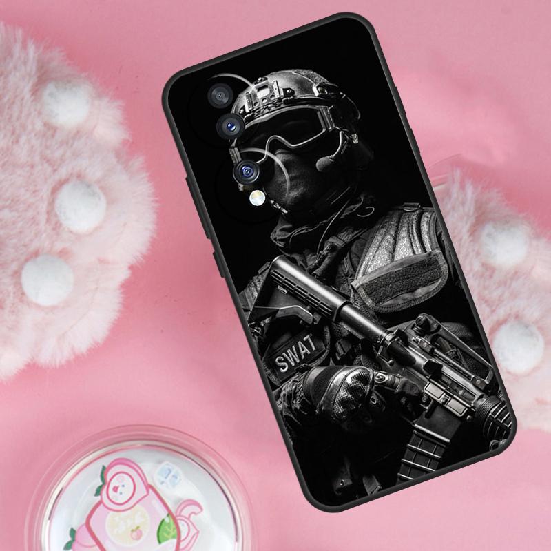 Полиция SWAT FBI Чехол для Honor Magic 6 5 7 Lite Honor 200 Pro 50 70 90 Lite X9b X9a X8b X8a X8 X9 X9c