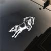 Mighty Jumping Horse Body Decal Bumper Vehicle Reflective Vinyl Car Sticker
