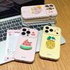 Летняя трехмерная кукла-фрукт подходит для чехла для мобильного телефона Apple promax пузырьковое сердце/pm мультфильм/
