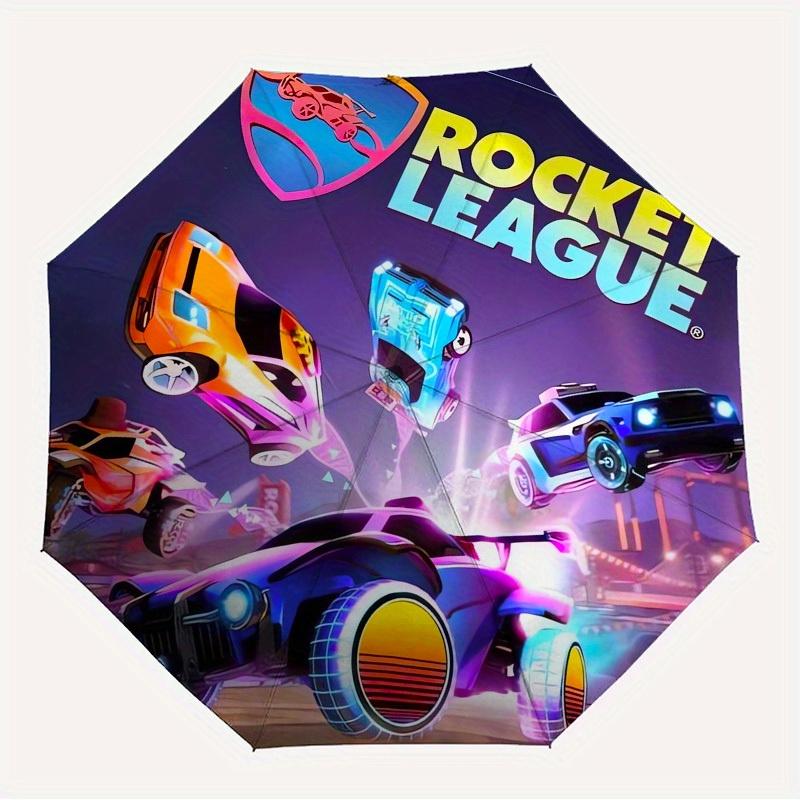 1pc Rocket LeagueVehicles Themed High-quality Umbrella,Automatic Opening and Closing Umbrella,Multi-functional Umbrella G0811381