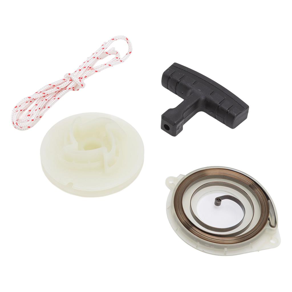 Starter Pulley Replacement Pull Start Pulley Spring Grip Rope Kit for Husqvarna 445e 450 455 460